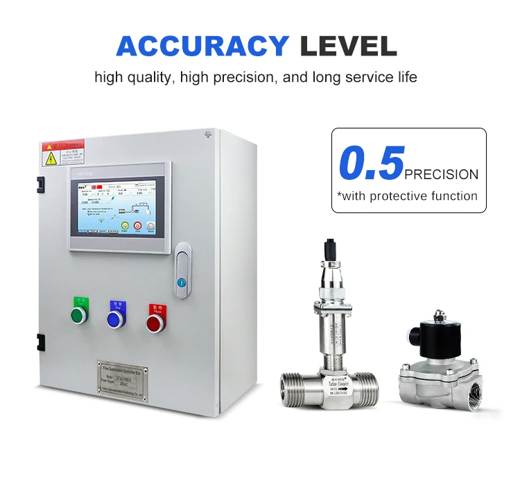 Intelligent Quantitative Control Instrument System Liquid Flow Meter Automatic W