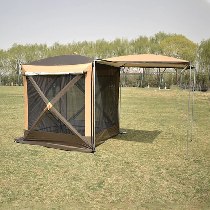 2021 New Style Car Rear Awning Outdoor Portable Camping Car Rear Tent 3-4 Person Camping Rear Tent 4