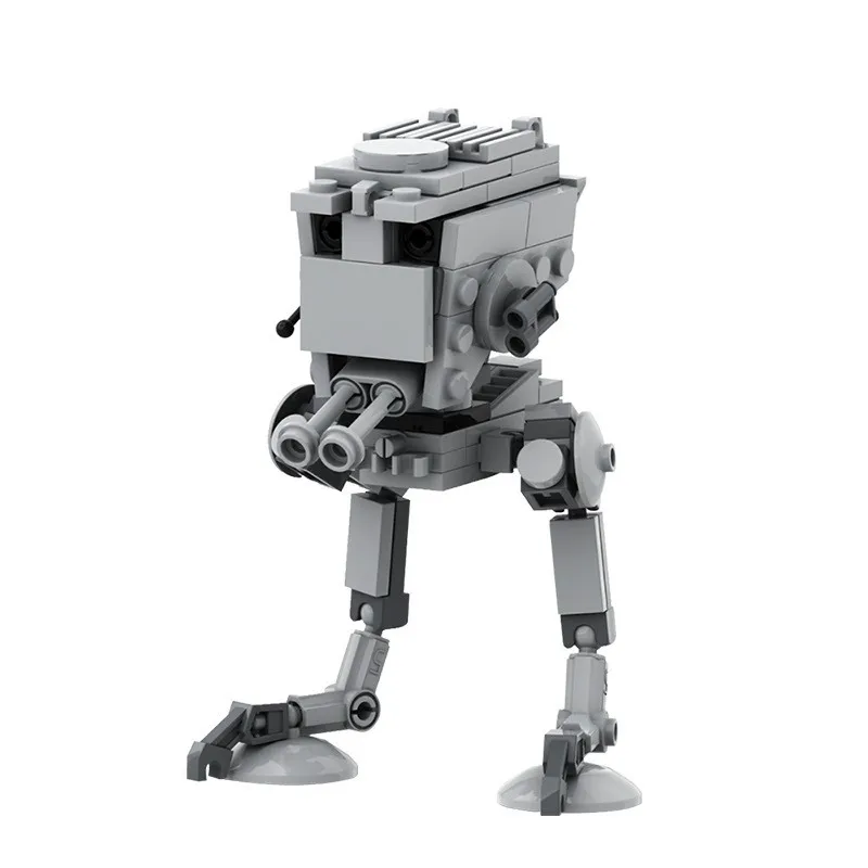 Raum Serie Filme Modell MOC All Terrain Scout Transport Maschine Bausteine Spielzeug Ornamente DIY Montage Geschenk Für Kinder