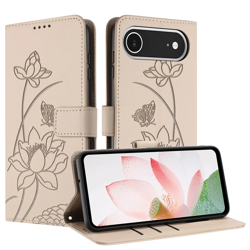 Floral Leather Wallet Flip Cover - Premium Phone Case