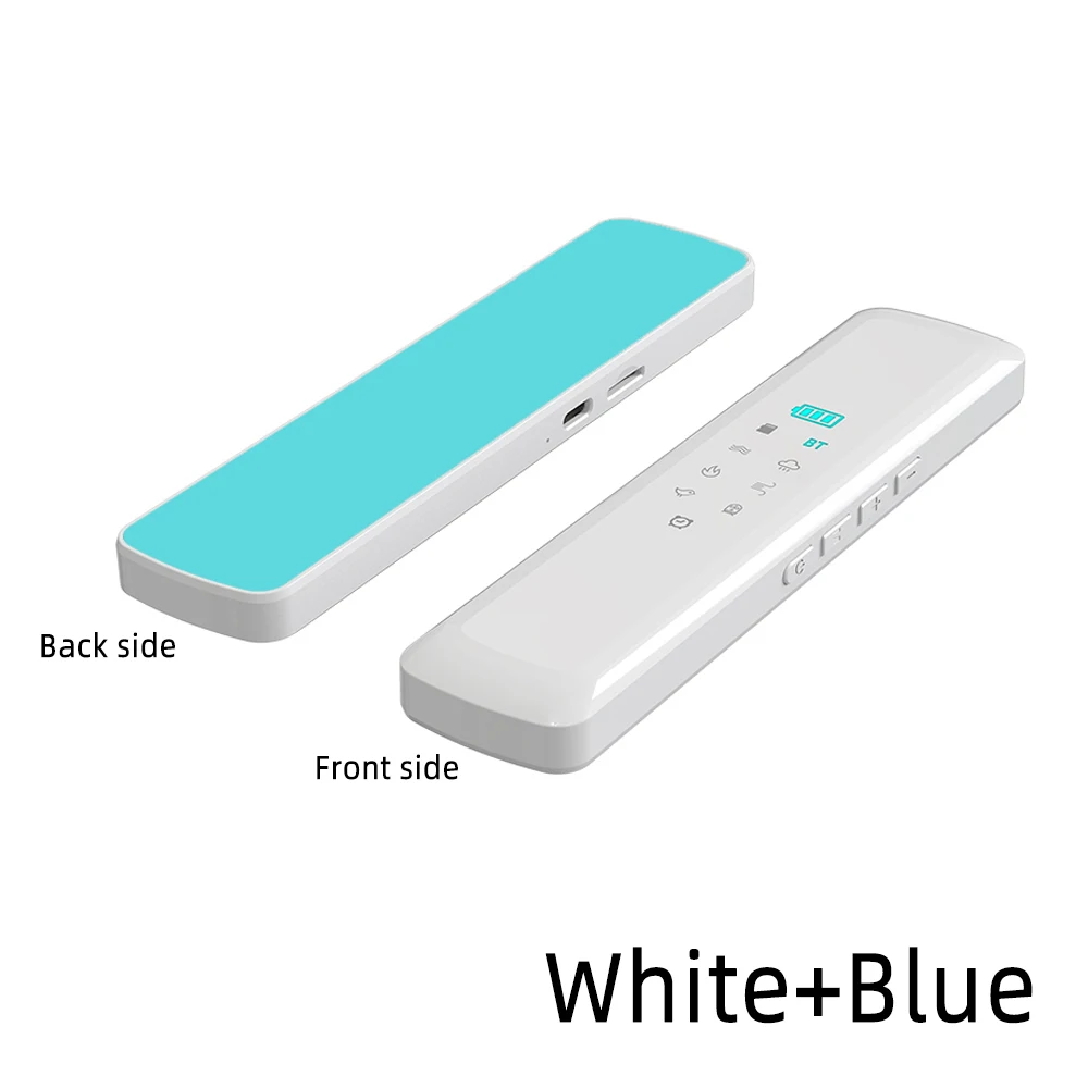 Bluetooth Mini Bone Conduction Sleep-Enhancing Soundbar with Wireless Stereo Bass and White Noise Speaker
