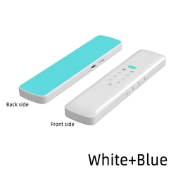 Bluetooth Mini Bone Conduction Sleep - Enhancing Soundbar with Wireless Stereo Bass and White Noise Speaker (SKY BLUE)