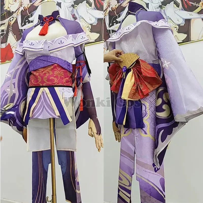 Cosplay Costume Raiden Shogun Cosplay Costume Wig Game Impact Baal Shougun Cosplay Full Set Carnival Costumes