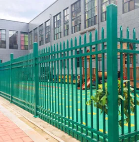 Fencing Garden Trellis Gates Durable Green  aluminium 2.4m galvanized steel d palisade security fencing with Best Quality 6