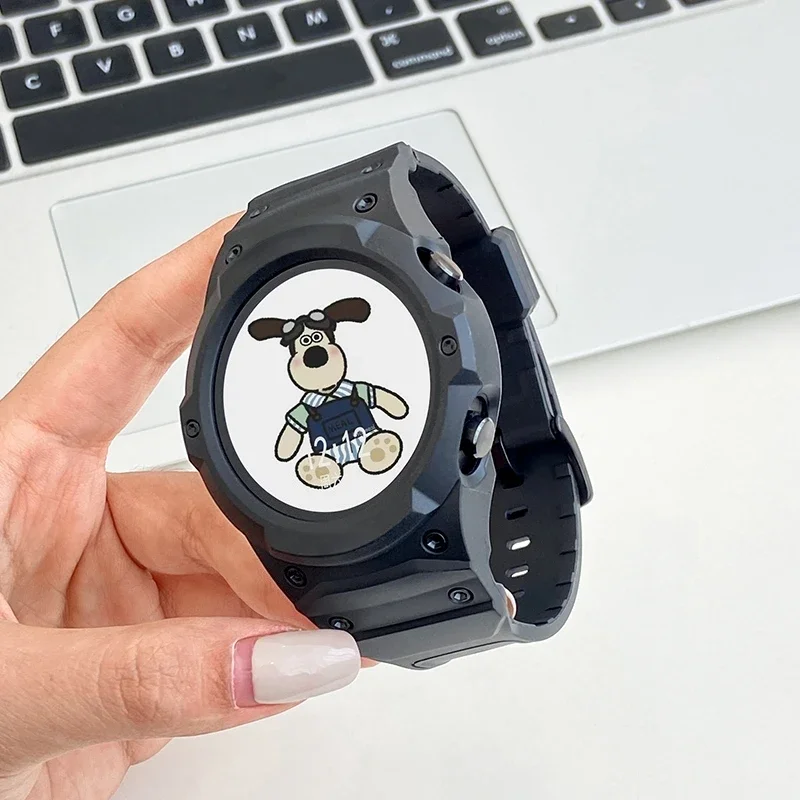 Seamless TPU Band Bracelet with Protective Shell