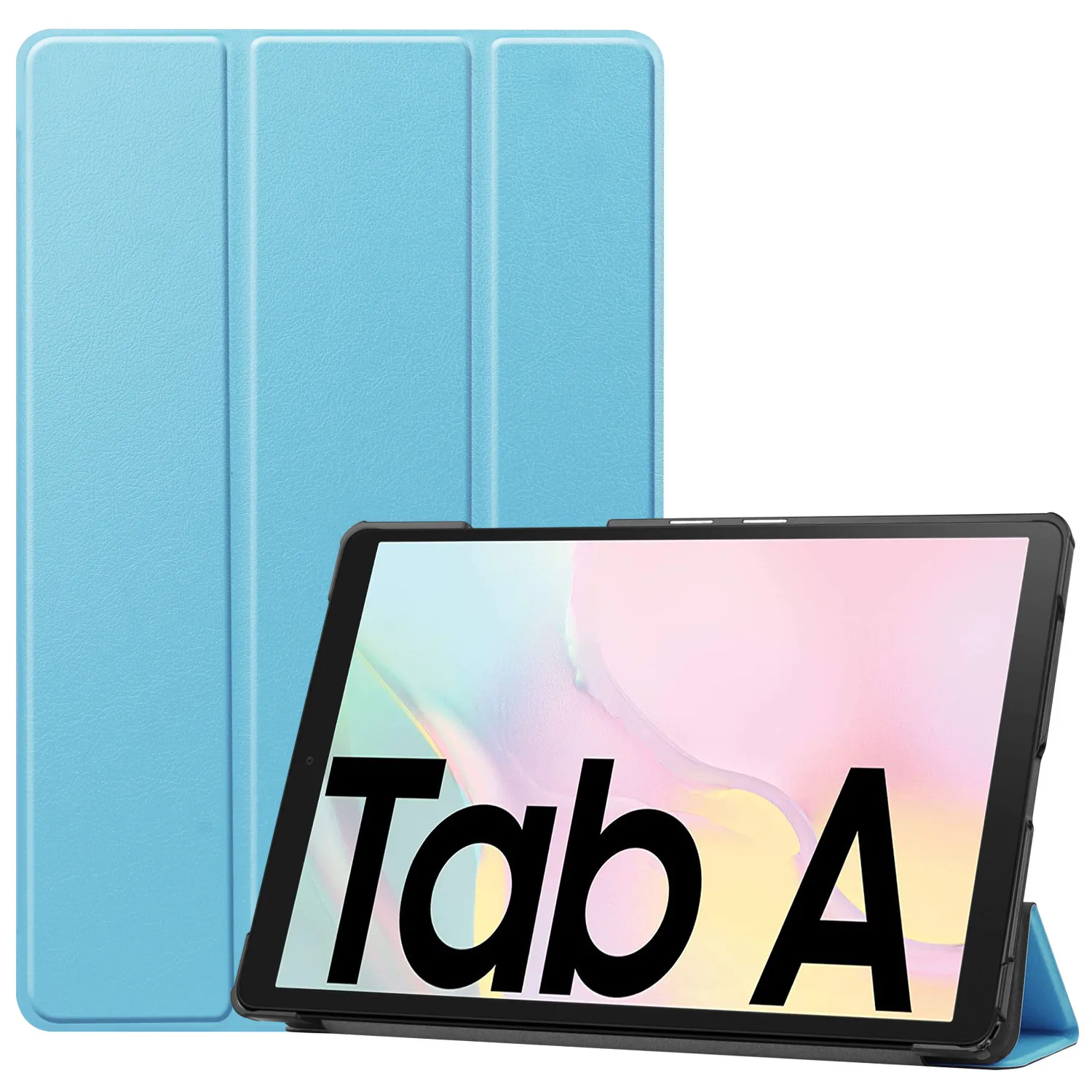 thumbnail image 1 of Fundas de cuero PU para tableta Samsung Galaxy Tab A7 10,4 2020, carcasa trasera dura para PC, carcasa A prueba de golpes para Samsung Tab A 7 Caqa Pen, 1 of 5