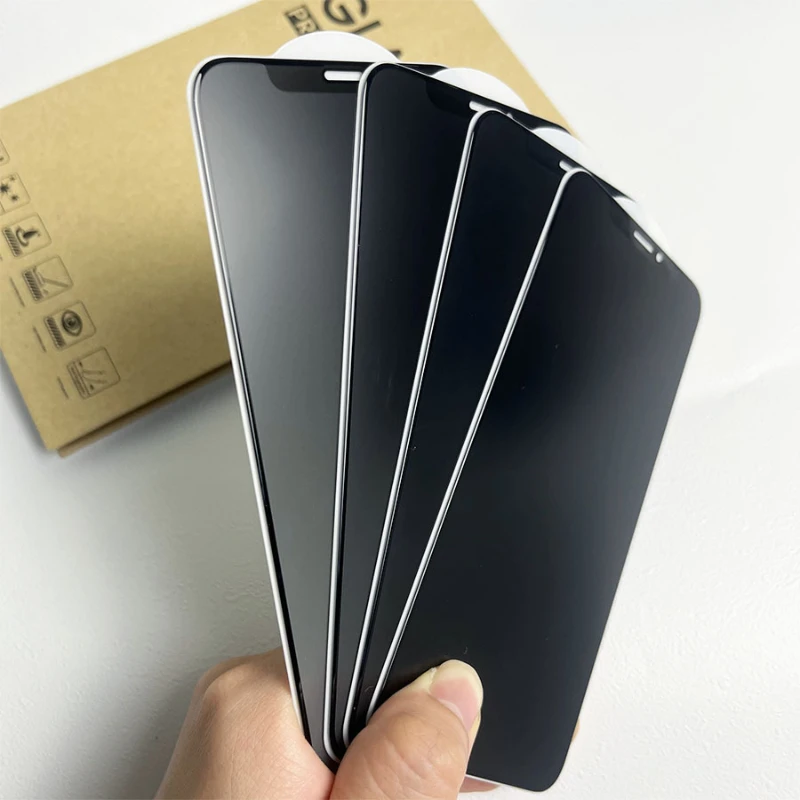 Premium Matte Privacy Screen Protector - Anti-Spy Glare & Anti-Fingerprint Tempered Glass Protective Film