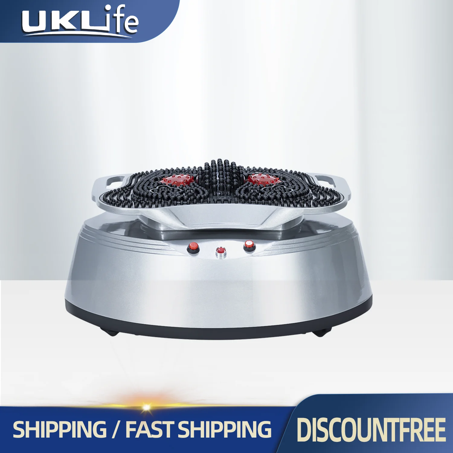 

UKLife High-Frequency Spiral Vibration Heating Magnet Physiotherapy Blood Circulation Household High-End Foot Massager