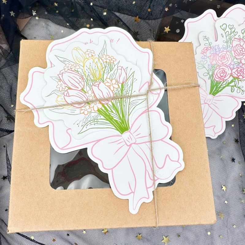 Elegant Orchid Thank You Cards - Handwritten Note Set for Weddings, Parties, and Special Occasions