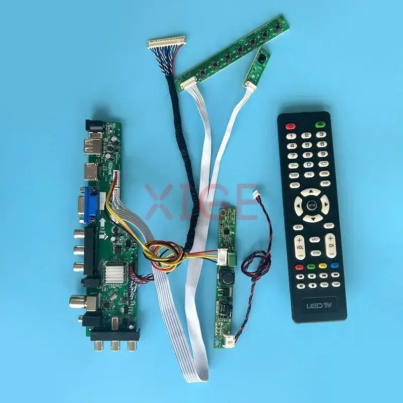 

Плата драйвера для M215HCA M215HCJ M215HJJ M215HNE USB + DHMI + VGA + AV LVDS 30-контактный комплект цифровых сигналов DVB 1920*1080 21,5 "ЖК-монитор