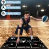Basketball Footstep Training Mat 120x80cm Portable Regular Training System Non-Slip Mat Training Aid Silent Equipment for adults 6