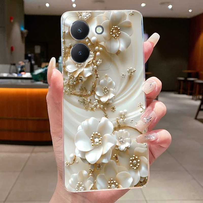 Transparent Butterfly Soft Silicone TPU Phone Case - Protective Casing
