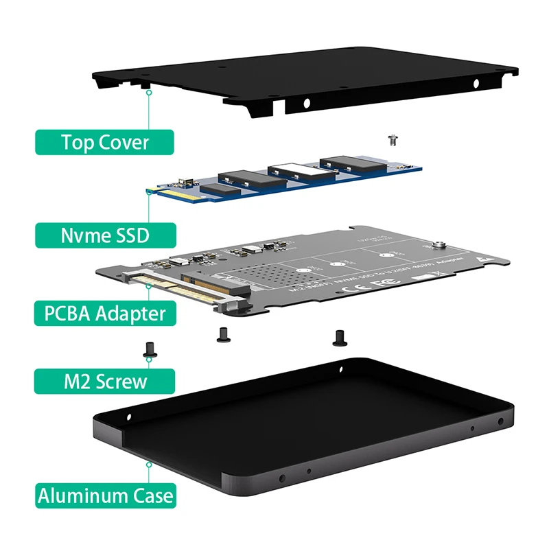 NVME SSD Ŭ M.2-U.2  SFF-8639 U.2-NGFF M.2 M-Ű PCIe SSD ̽ ڽ, κ ü SSD 750 P3600 P3700