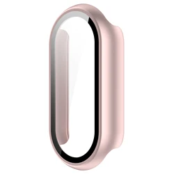 All - Around Anti - Scratch Protective Cover and Screen Protector Bumper for Fitness Tracker Accessories (Sakura pink)