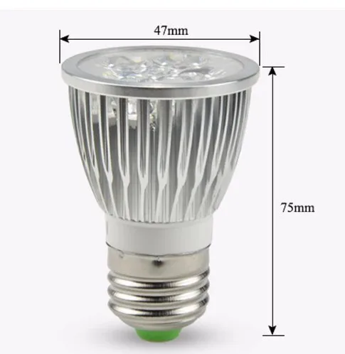 LED Lamp Aquarium Light Aquarium Lamp LED Aquarium Light Fish Tank Reef Coral Bulb E27 Grow Light Fish Aquatic Plants 10W