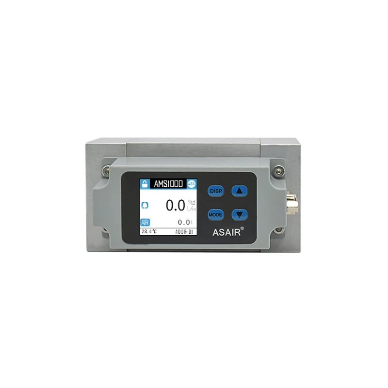ASAIR AMS1000 High Precision Thermal Mass Flow Meter Oxygen Compressed Air Flow Meter
