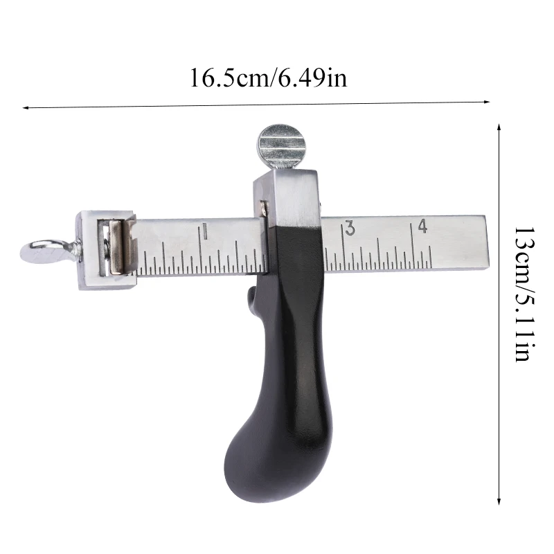 Professional Leather Belt Cutting Gauge leather tools leather craft tool kit leather craft tools leather craft tool Adjustable Leather Strap String Cutting Tool Set 2 Blades Craft Tool Kit