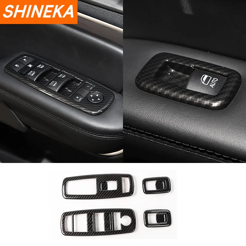 シャインカ-ジープグランドチェロキー用カーボンファイバーグレイン