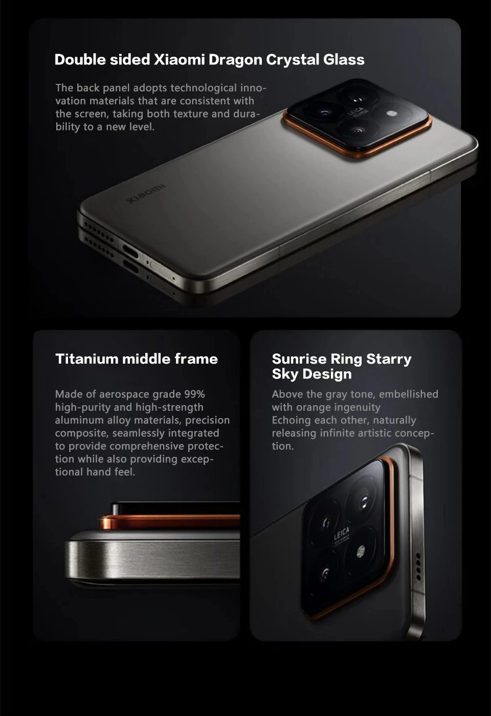 Xiaomi 14 Pro Titanium Edition 5G Dual SIM, 16GB+1TB Phone (Chinese Version) 5