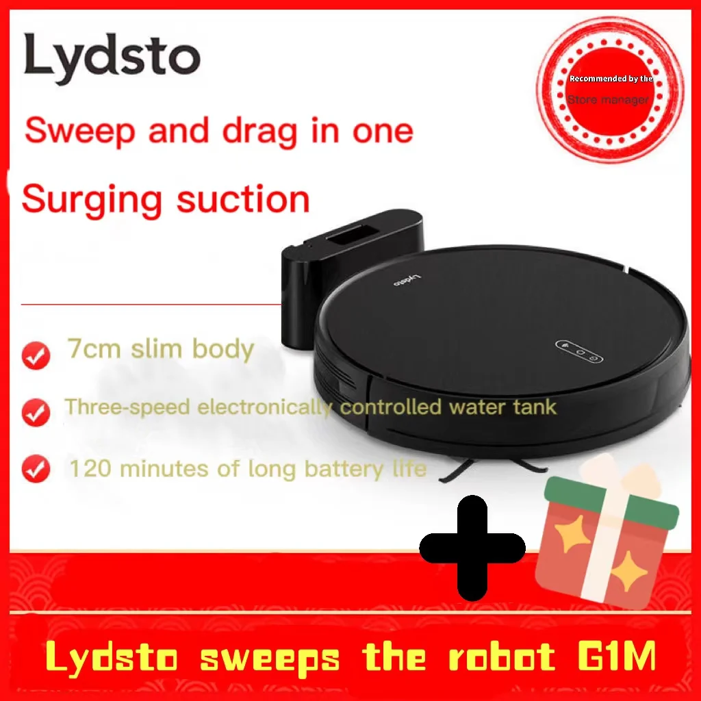 Xiaomi lydsto g1 Robot Vacuum Cleaner 3300Pa Suction Household Sweeper
