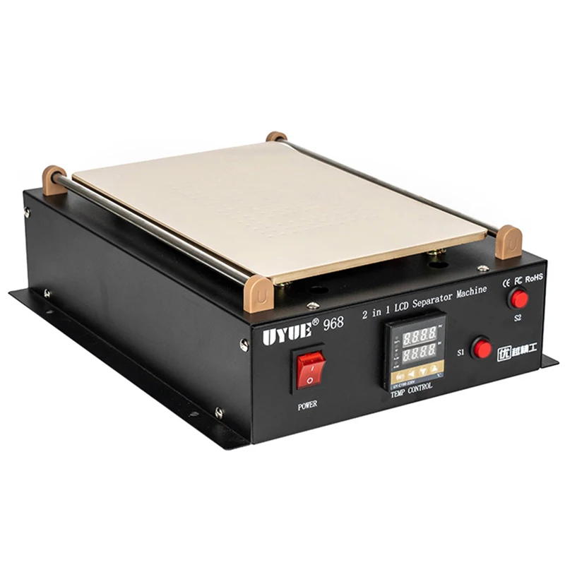Build-in Air Dual Pump Vacuum Pump LCD Screen Separator For 14 inches Tablet Repair Machine