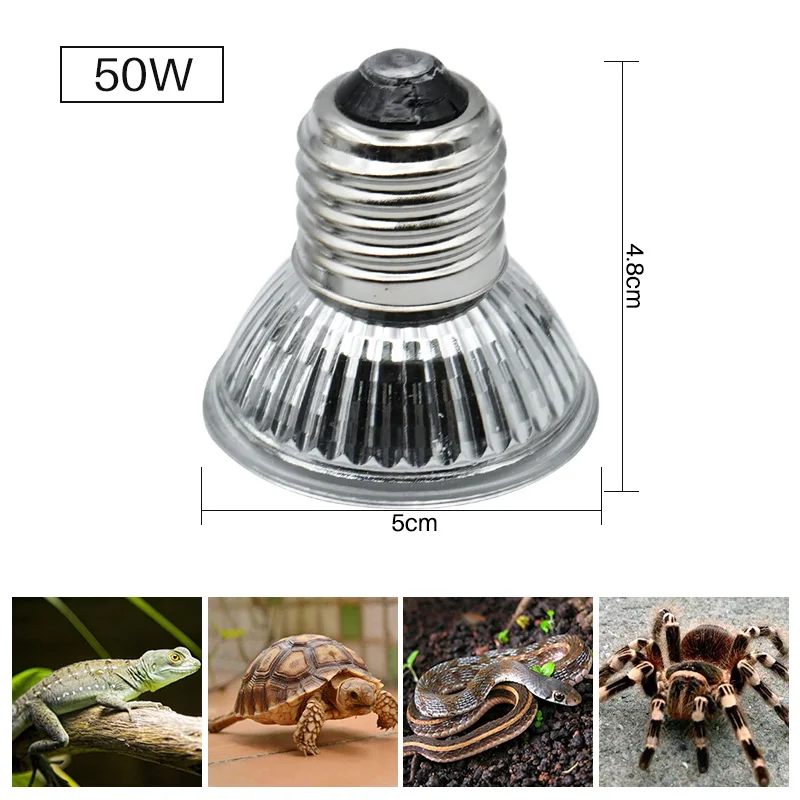 PewinGo Lampada Uvb Tartarughe, Lampada Rettile E Anfibio Con 2