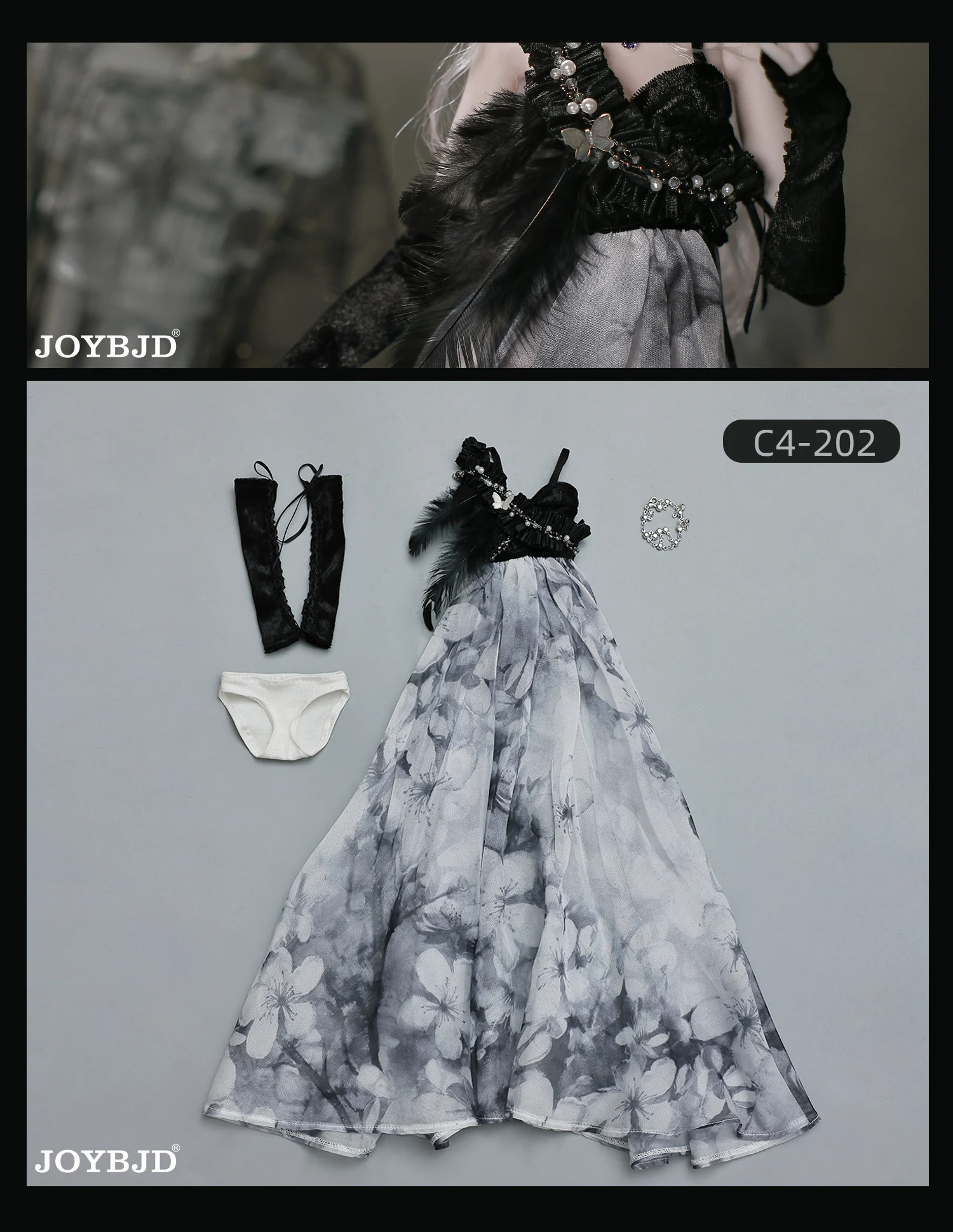 Ropa BJD Vestido Atuendo