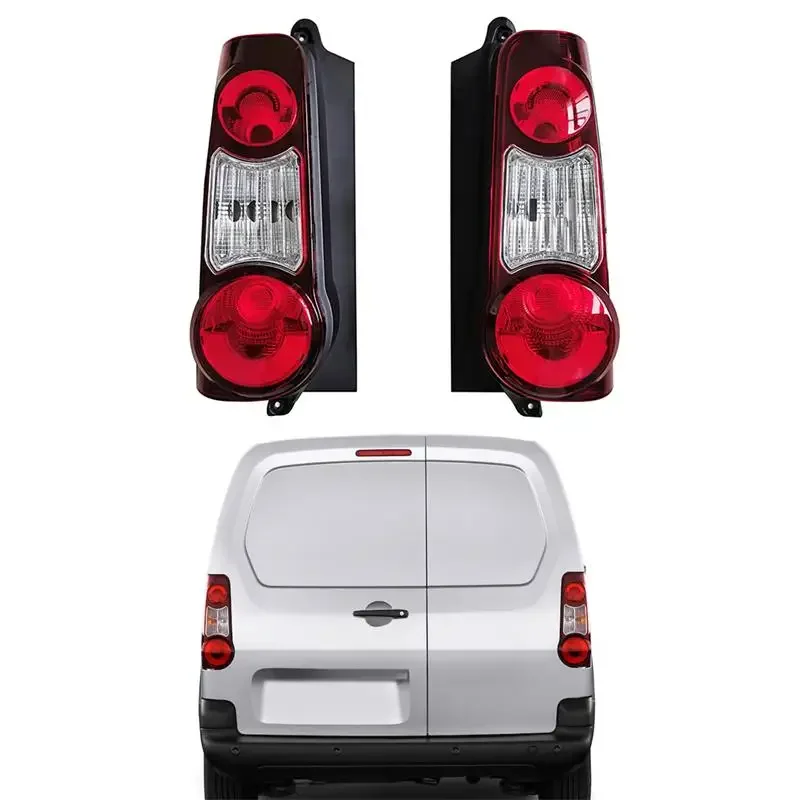 

Plastic Car Rear Tail Light Housing for Peugeot Partner Citroen Berlingo MK2 Van 3 2012 2013 2014-2019 9677205480 9677205580