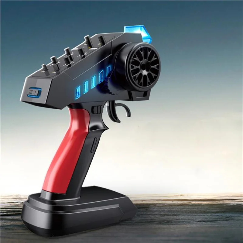Télécommande 6CH 2.4G avec récepteur pour voiture RC MN, portée 200m