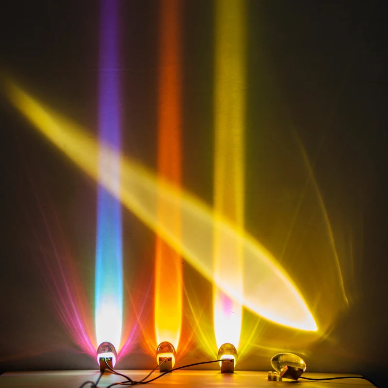 LED Table Lamp Crystal Egg-shaped 4 Colors Light Interior Home Desktop Decorative Light USB PIug Living Room Bedroom Bedside