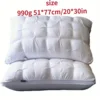 Luxurious 5-Star Hotel Quality Pillow 990g 20x30 Inches Deep Sleep Neck Support Non-Collapse High Pillow Core For All Seasons 4