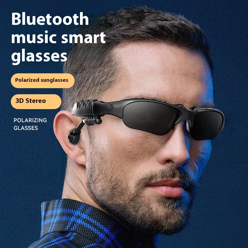 NewsV5.0New Glasses Headset Smart Call Hot Business Glasses High Sound Quality Wireless Headset