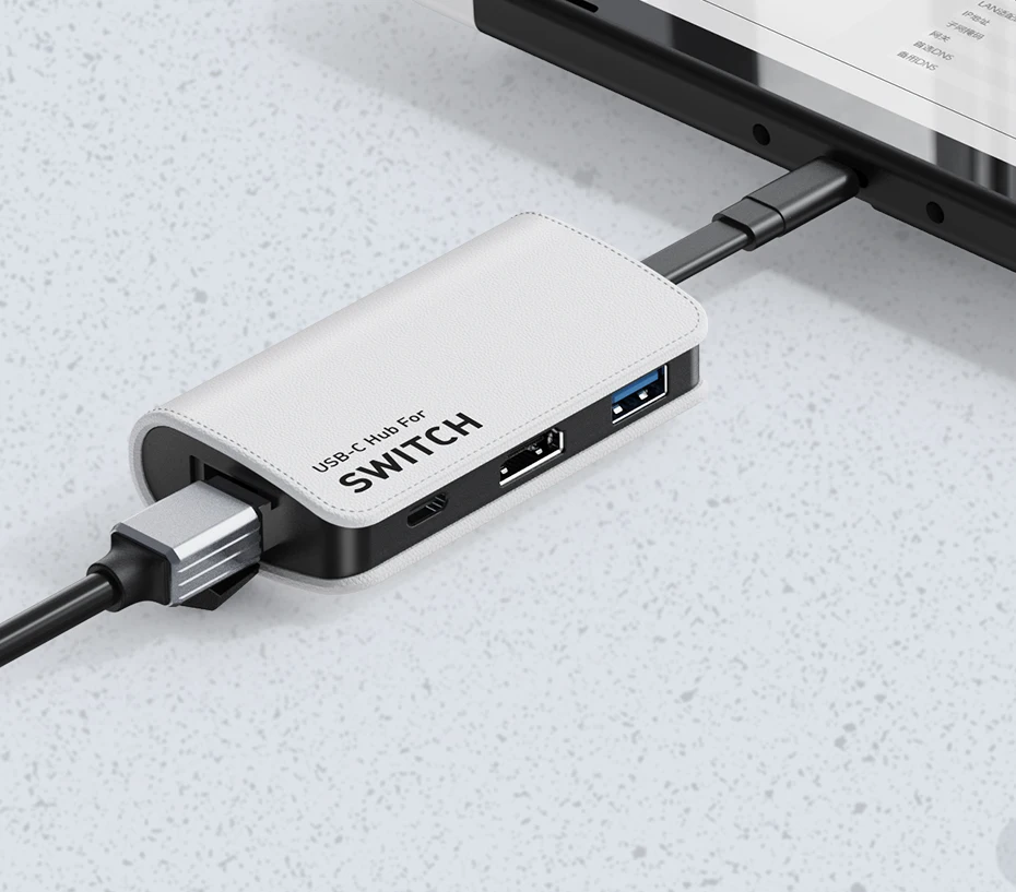 hagibis portátil doca para nintendo tv dock para ethernet hub pd docking station