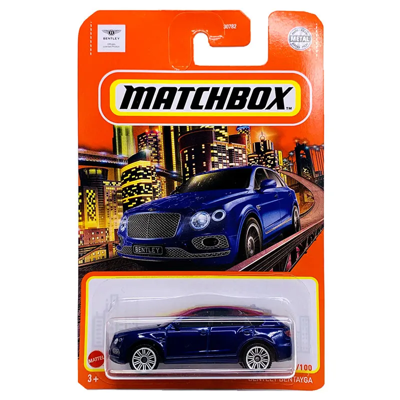 Original Mattel Matchbox Car Model Diecast 1/64 Collector Voiture Bentley Bentayga Metal Vehicle Kids Boys Toy for Children Gift
