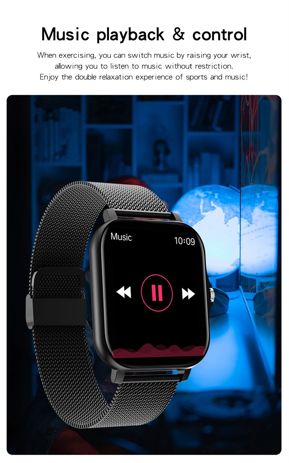 2022 New Smart Watch Men Full Touch Screen Sport Fitness Watch IP67 Waterproof Bluetooth call For Android ios smartwatch Men+Box