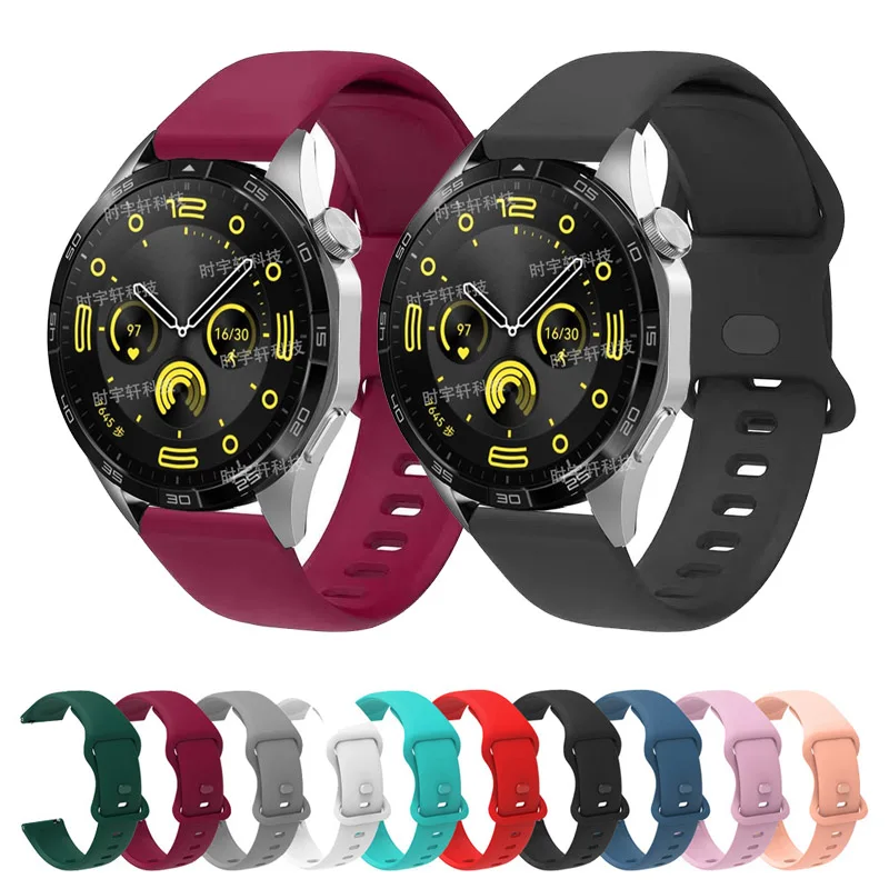 Cinturino Da 22Mm Per Huawei Watch Gt 3/Gt 4 Cinturino Da Polso In Silicone Da 46Mm Per Cinturino Huawei Watch 3/Gt 2 Pro/Gt Runner/Gt 3 Se
