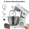 Xl110v Stand Mixer Household Multi-Functional Flour-Mixing Machine Cream Mixing Desktop Commercial 2