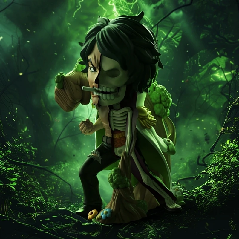 Authentic Mightyjaxx One Piece 8th Generation Navy Admiral Half