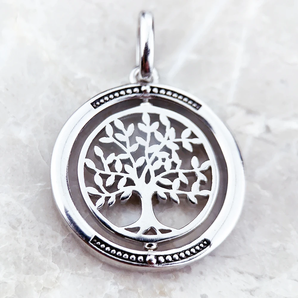 Silver Pendant Tree Of Life Pendant 925 Sterling Silver Romantic Gift For Woman Fine Jewelry Love Accessories