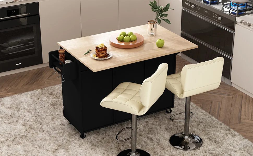 kitchen island with storage