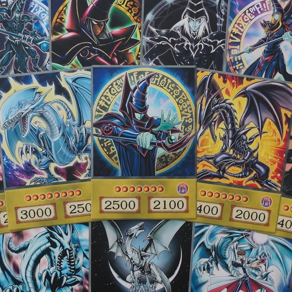 Blue Eyes White Dragon and Dark Magician All Rare 40 Card Lot! 