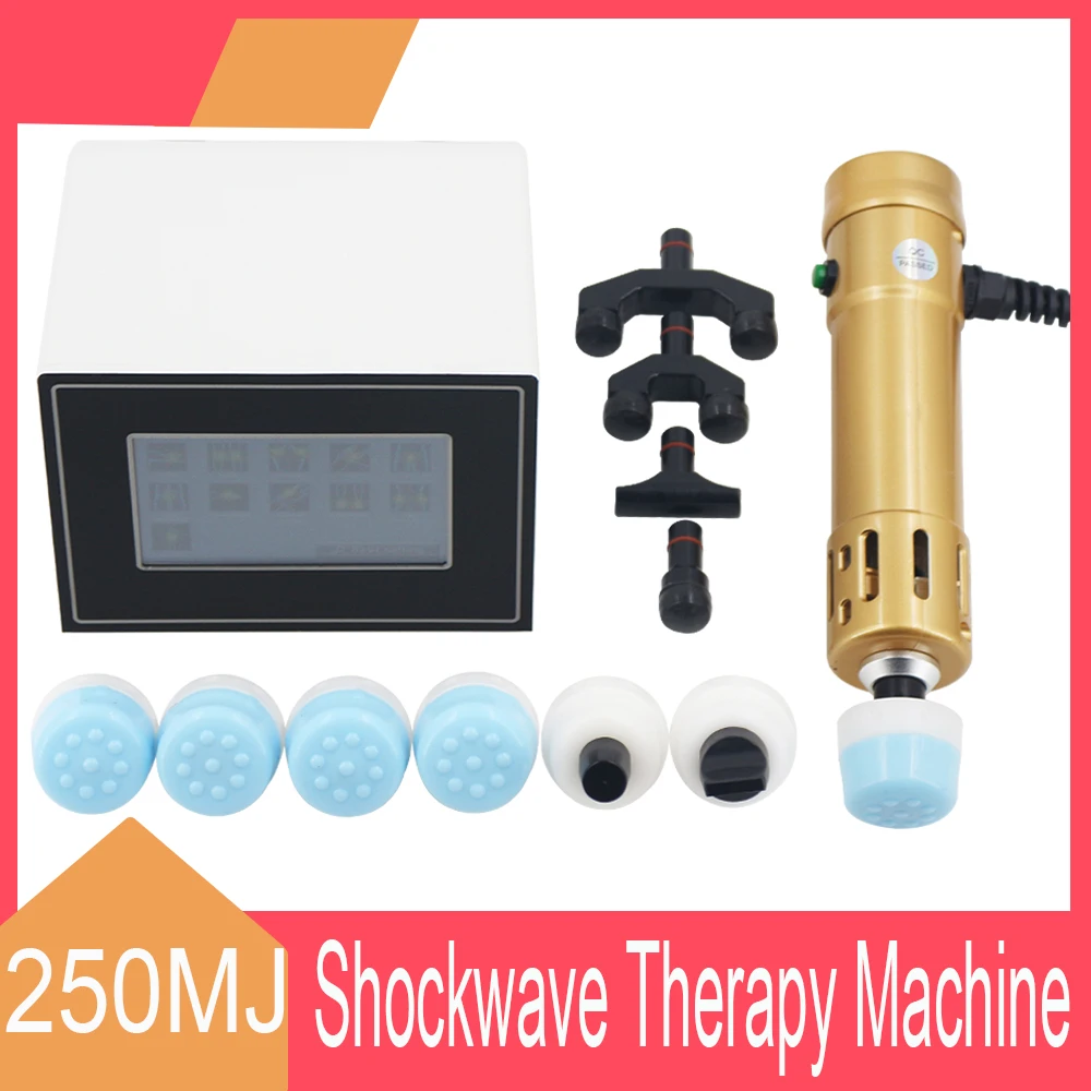 

New Shockwave Therapy Machine Shock Wave ED Treatment And Relief Sport Injury Pain Physiotherapy Body Relax Massager Home Use