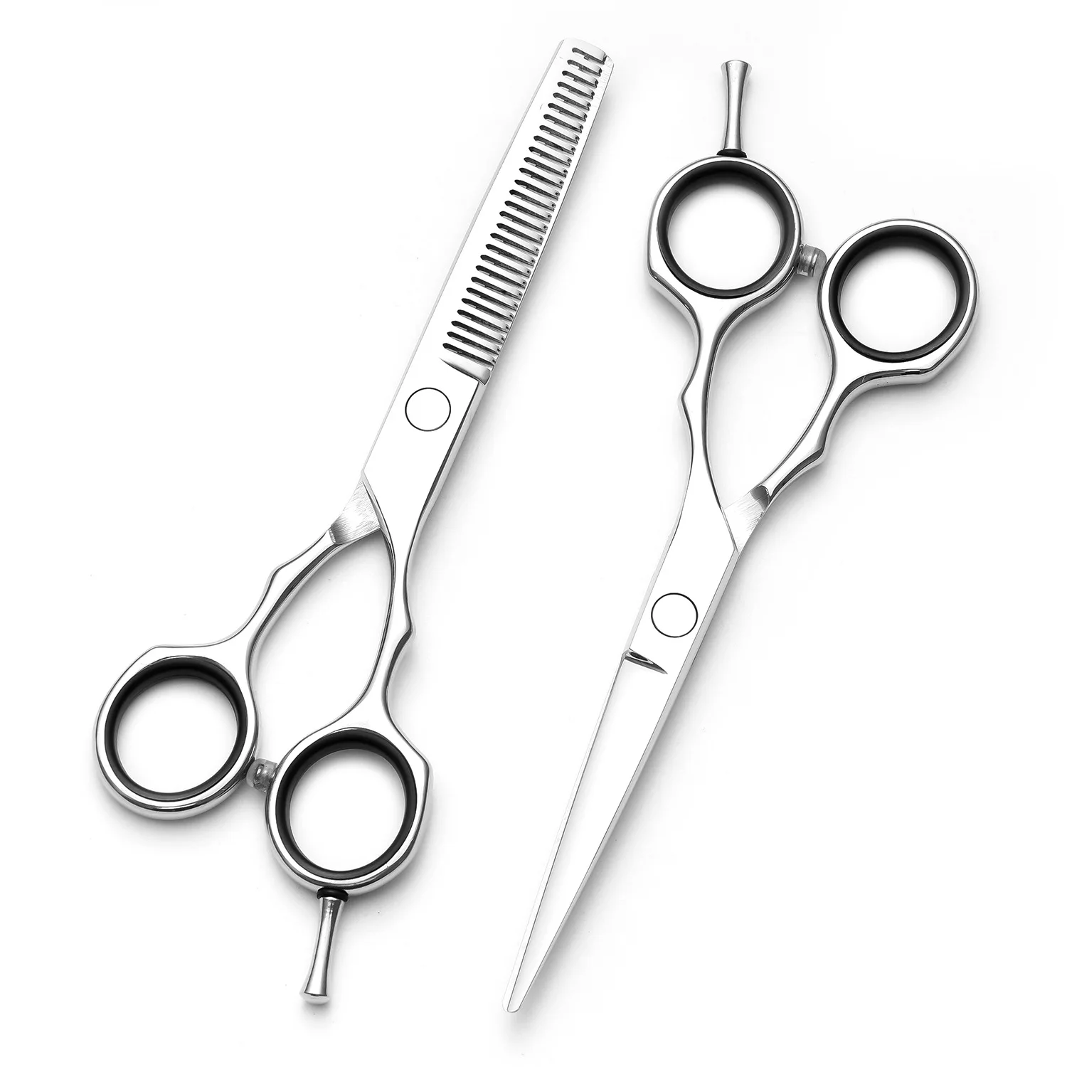 5.5 inch hairdressing scissors professional flat cutting thinning hairstylist hairdressing set hair cutting scissors