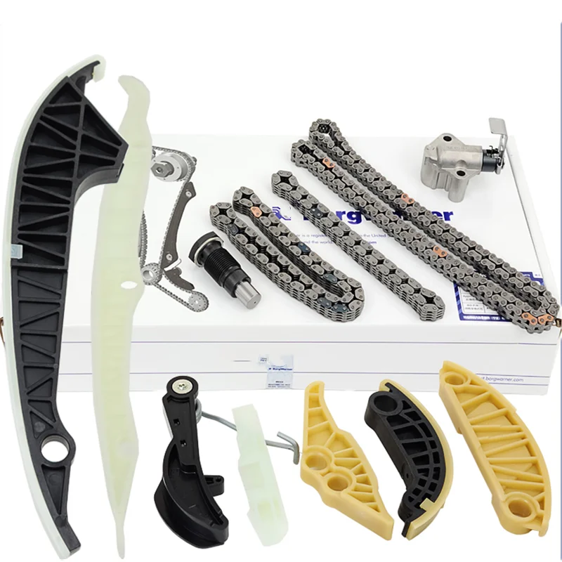 Timing Chain Kit Timing Chain Kit (12 PCS) for AU-DI A3 A4 A5 A6 Q5 TT Allroad/ Beetle EOS GTI Jetta Passat Tiguan CC Golf 1.8 2.0 TSI06H105209A