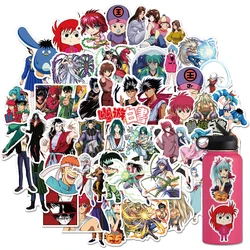 YuYu Hakusho – autocollants image café, étiquette mode nostalgique, affiche guitare, bagage et valise, dessin animé, Skateboard, 10/30/50 pièces 