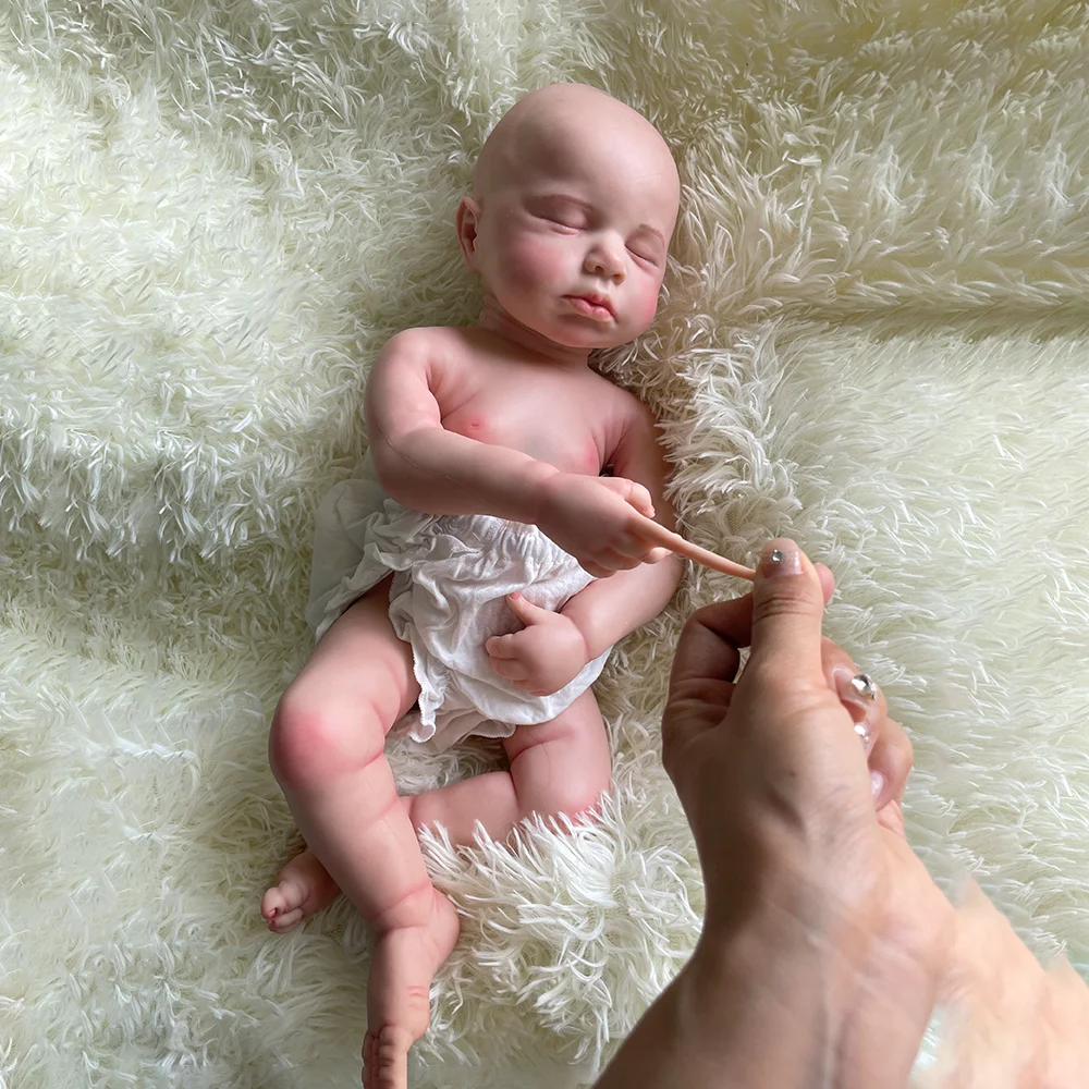 Silicone Newborn Baby Premature 31cm Baby and 50cm Bebe Girl Full Body Silicone Waterproof Soft Reborn Dolls Gift Toys