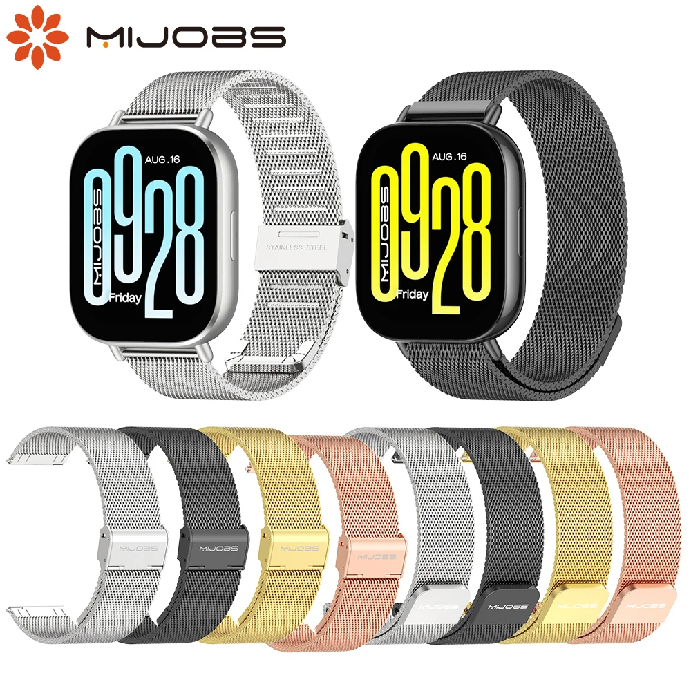 Stainless Steel Metal Watchband - Elegant Replacement Strap