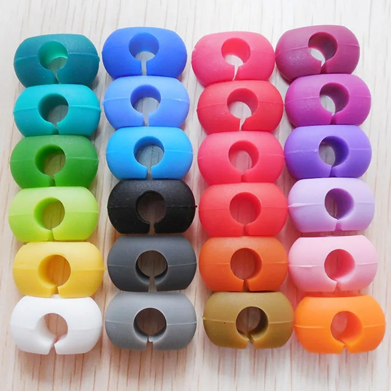 8/12/24/36Pcs Mixed Color Wine Glass Markers