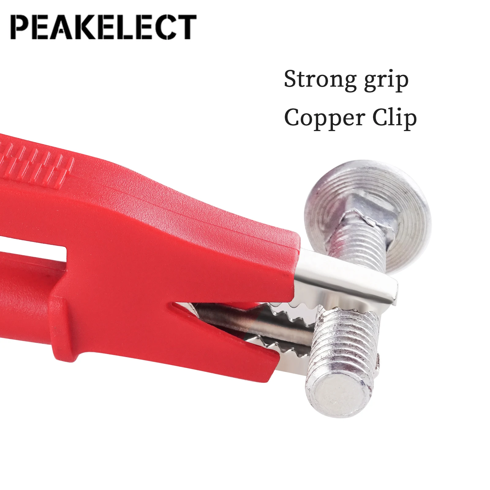 Dual Alligator Clips Test Leads for Multimeter 2PCS