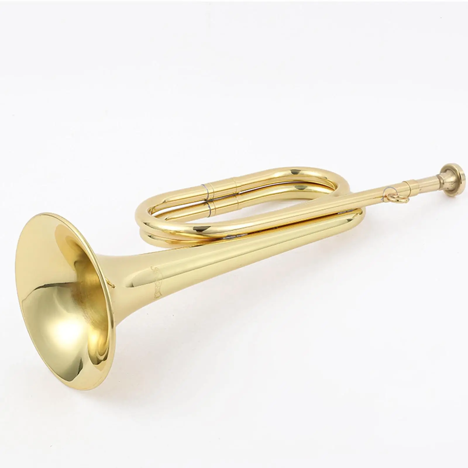 Cavalry Trumpet Music Instrument Blowing Bugle for Cavalry Beginner Children